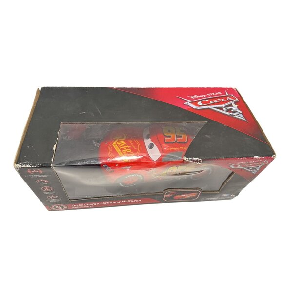 Disney Pixar Cars 3 TURBO Charge Lightning McQueen Radio Control Sealed New Toy - Picture 4 of 7